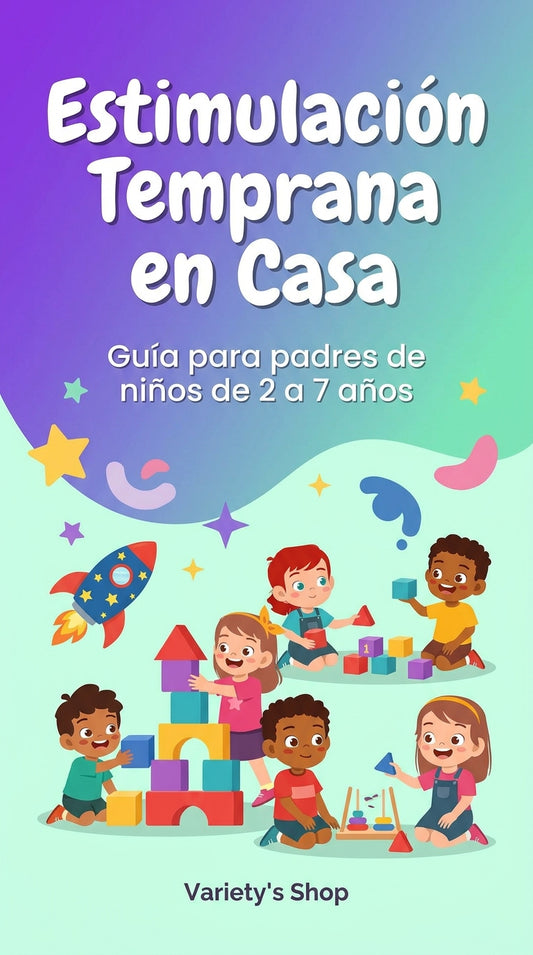 Estimulación Temprana en Casa — Guía para Padres de Niños de 2 a 7 años